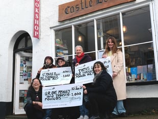 Volunteer bookshop thriving and giving back